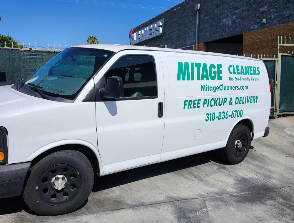 Eco-friendly green-certified dry cleaning — Mitage Cleaners
